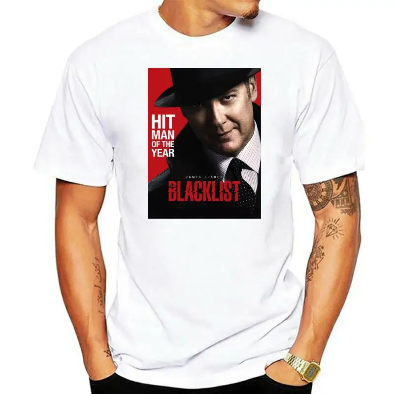 

Blacklist TV Series v8 T-shirt red movie poster all sizes S...5XL