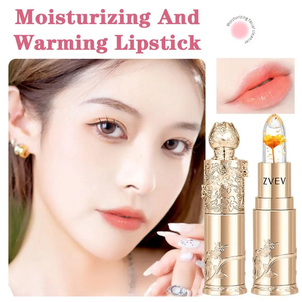 

3Colors Magic Lipstick Color Changing Long Lasting Red Lip Makeup Lip Girl Cute Lipstick Waterproof Plumper Cosmetics Stick O1X7