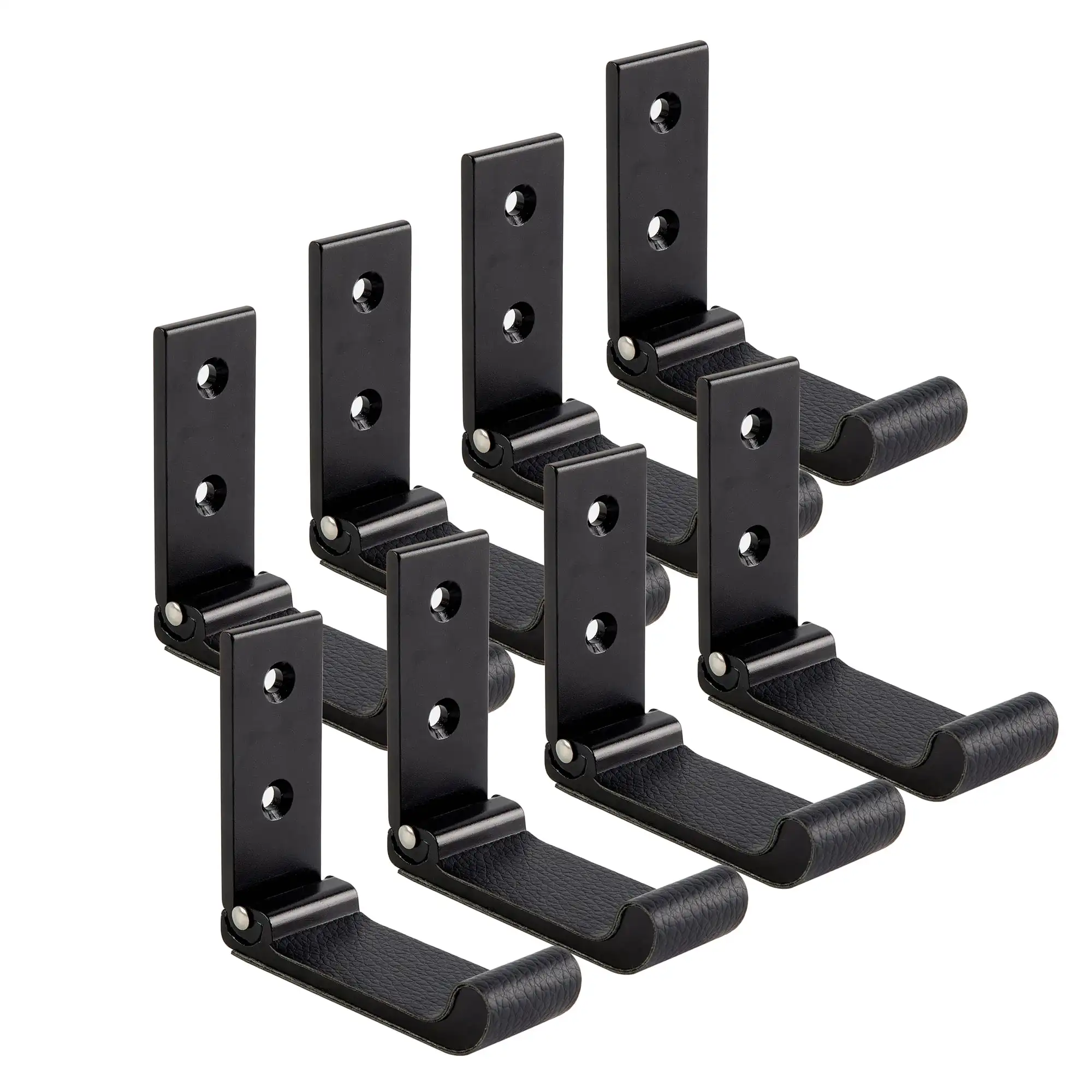 Gun Rack Wall Mount Gun Racks Folding Shotgun  Hangers Scratchproof with Soft Padding -Excellent for Indoor Hanging, Display, or