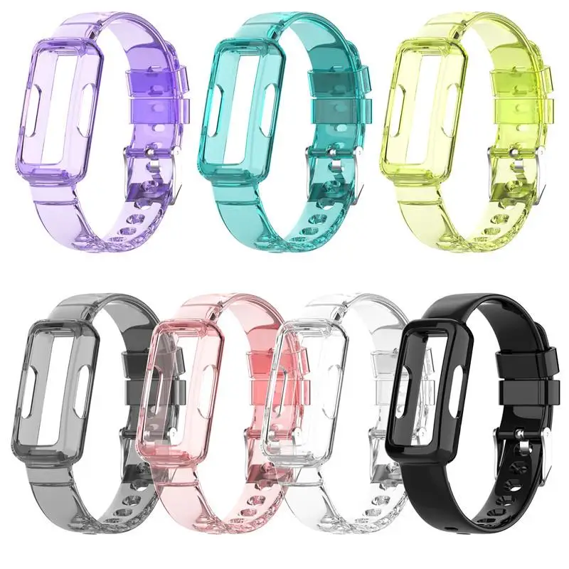

Прозрачный чехол-бампер для браслета часов Fitbit Ace 3 2, Детские Смарт-часы, ремешок на запястье для часов Fitbit Luxe / inspire 2 / HR