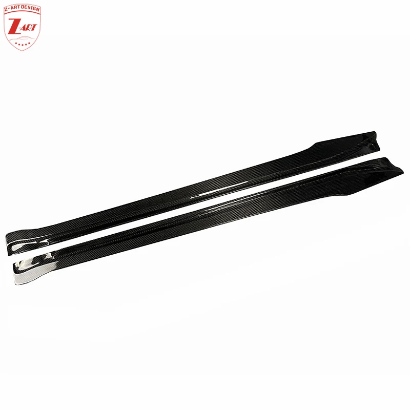 

Z-ART Carbon Fiber Side Skirts for Porsche 911 2005-2011 Carbon Fiber Side Lip for Porsche 997 Carbon Fiber Side Spoiler