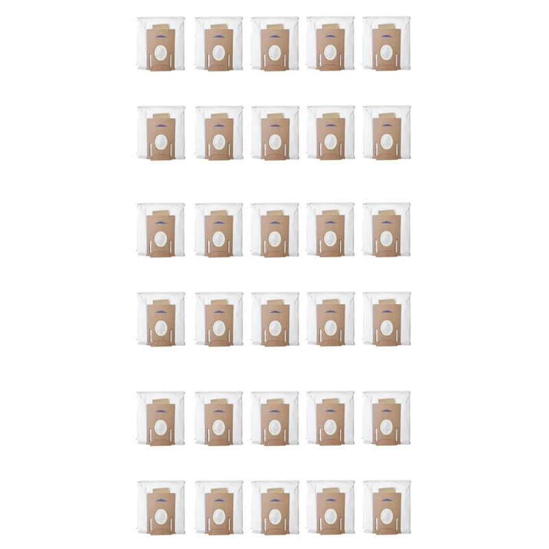 

30 Pcs Leakproof Dust Bag for ECOVACS DEEBOT OZMO T8/T8AIVI Robot Vacuum Cleaner Replacement Accessories Parts Kits