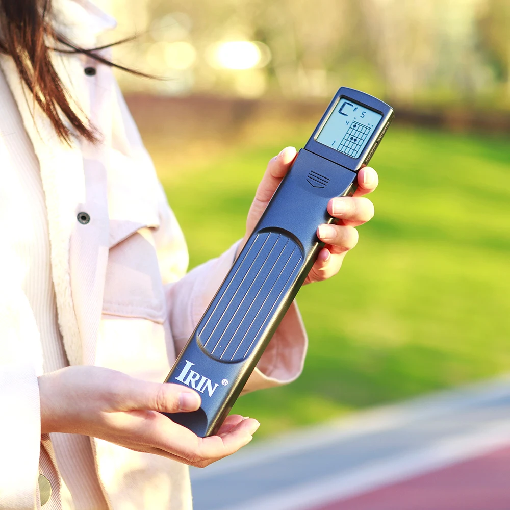 Карманный тренажер для гитары инструмент тренировки с экраном 6 Лады пальцев