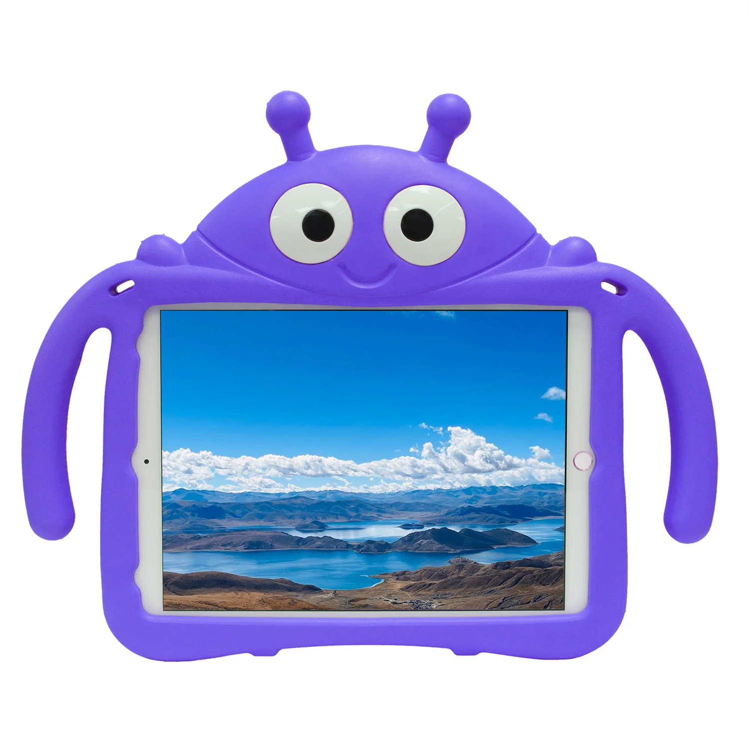 Симпатичный красочный чехол для iPad 10 2 9th 8th 7th Gen ударопрочный планшета детей A2602