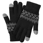Перчатки для сенсорных экранов Xiaomi FO Touch Screen Warm Velvet Gloves Чёрные 3040017