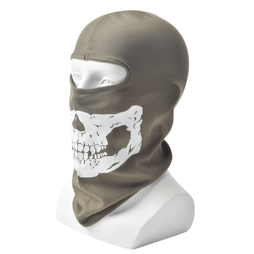 Тактический фосфоресцирующий полный капюшон шлем для страйкбола охоты Wargame