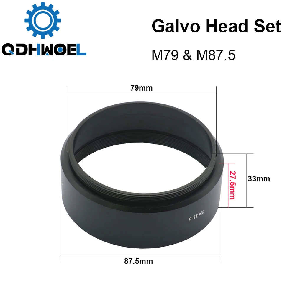 F-theta объектив наружная резьба обратное переходное кольцо Высота 20 мм 33 для резьбы