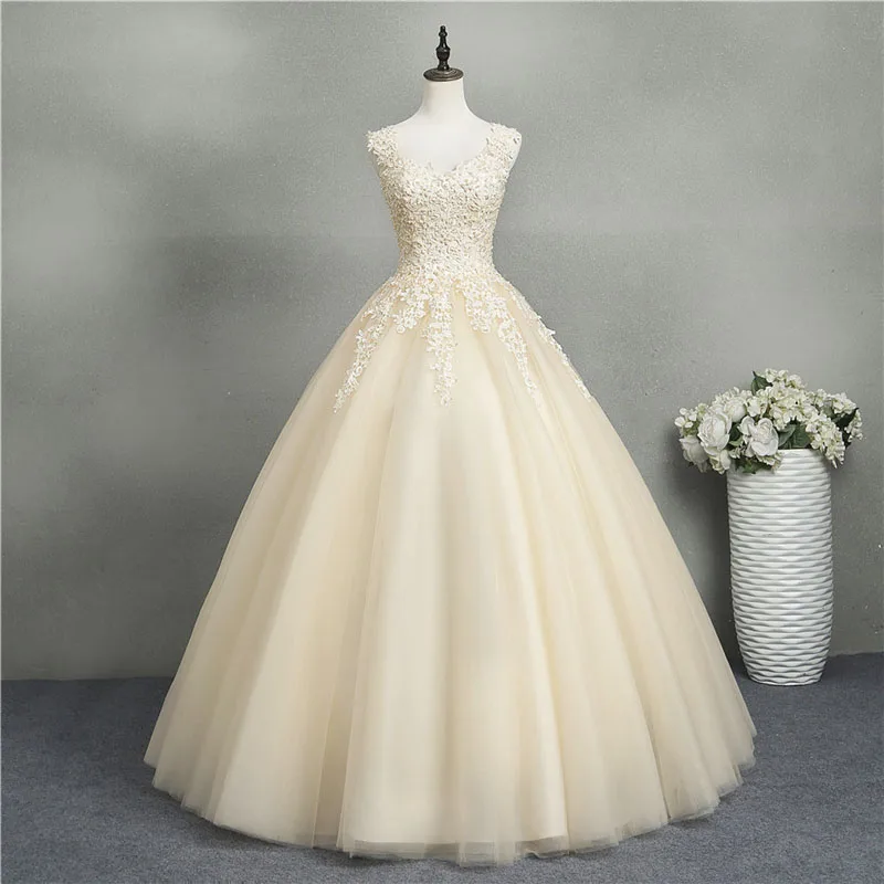 

ZJ8076 White Ivory Sweetheart Bridal Dress Dresses Champagne Pearls Wedding Prom Gown Plus Size 2-26w