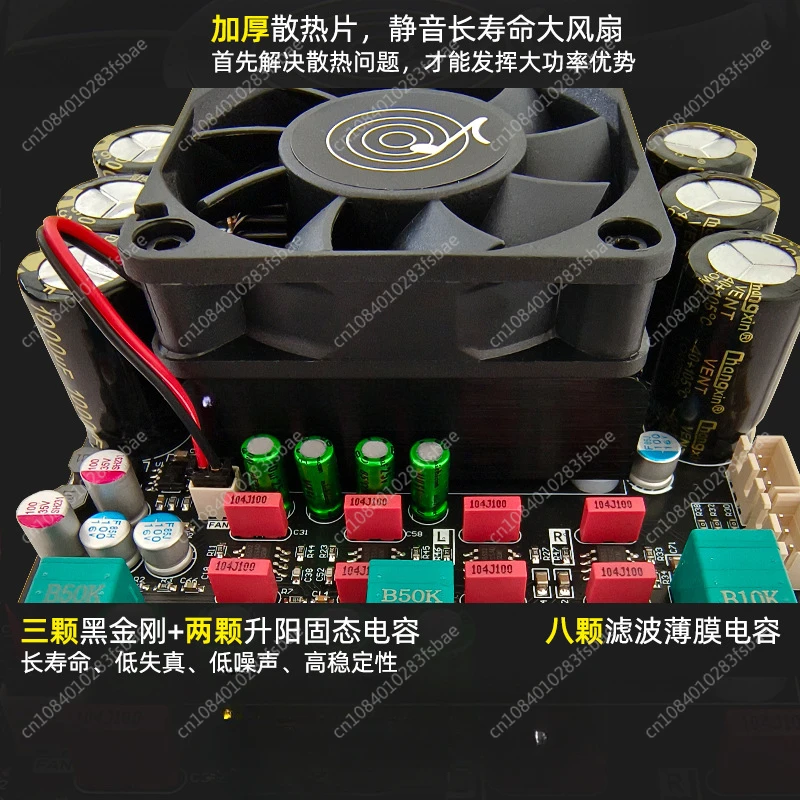 Плата цифрового усилителя мощности Tpa3255 высокой 300 Вт + Hifi двухканальный с и