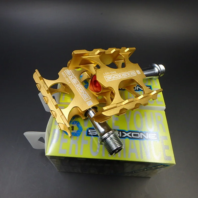 Велосипедная педаль SIXSIXONE сверхлегкая нескользящая из алюминиевого сплава