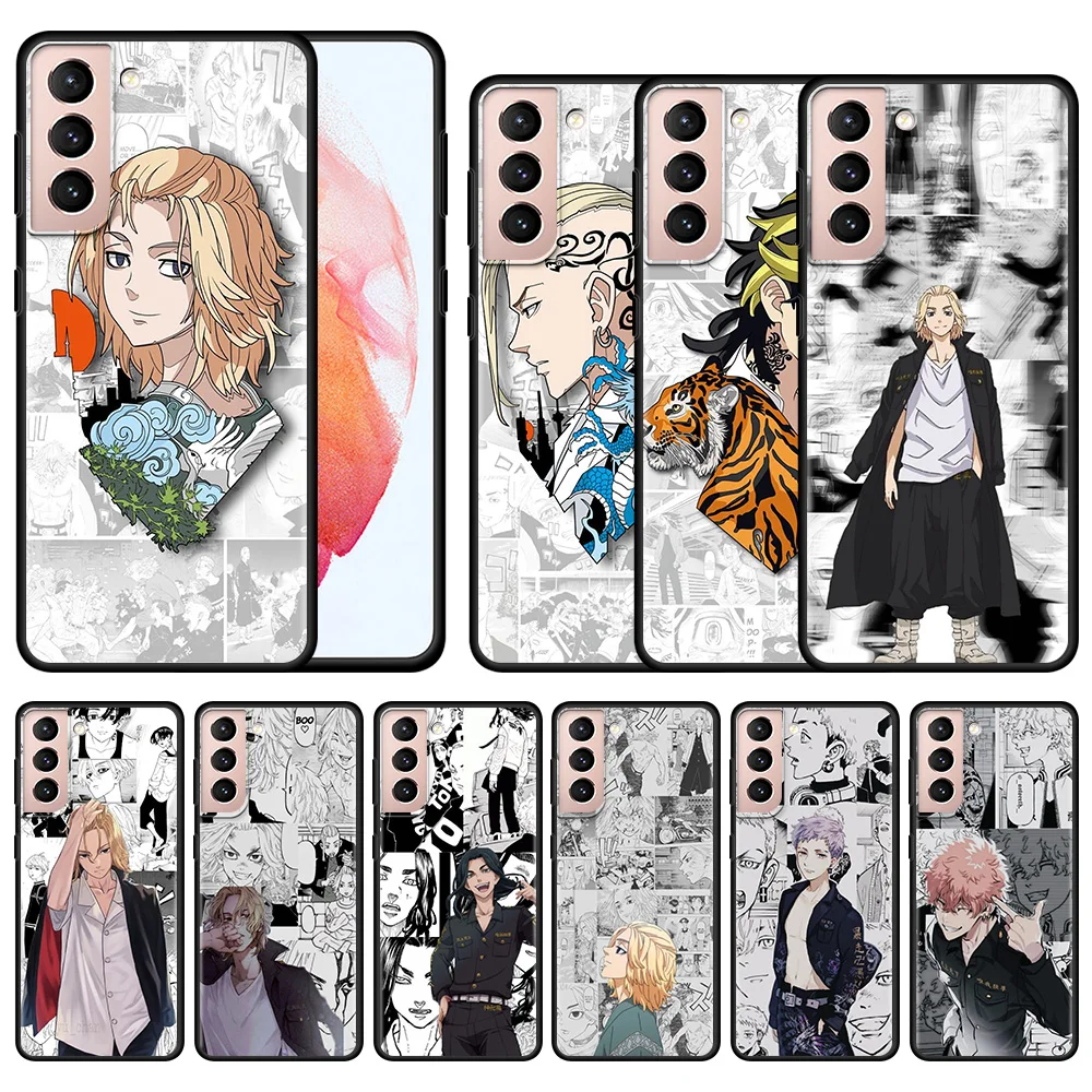 

Tokyo Revengers Mikey Comics Pictorial For Samsung Galaxy S22 S21 S20 Ultra FE S22 S21 S20 S10 S9 S8 Plus S10e S7 Edge Case
