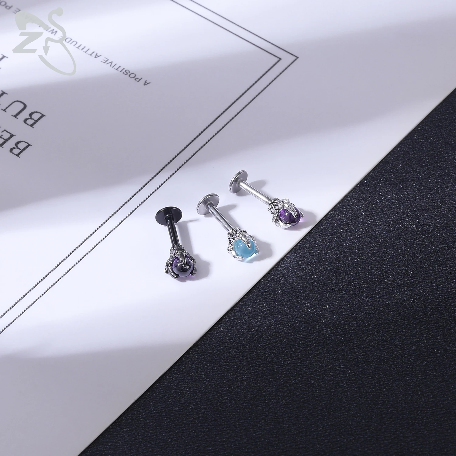 Кольцо для губ из нержавеющей стали 16 г 6 мм 1 шт.