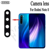 2setlot back rear camera lens for xiaomi redmi note 8 mobile phone accessories back camera protector glass lens cover with