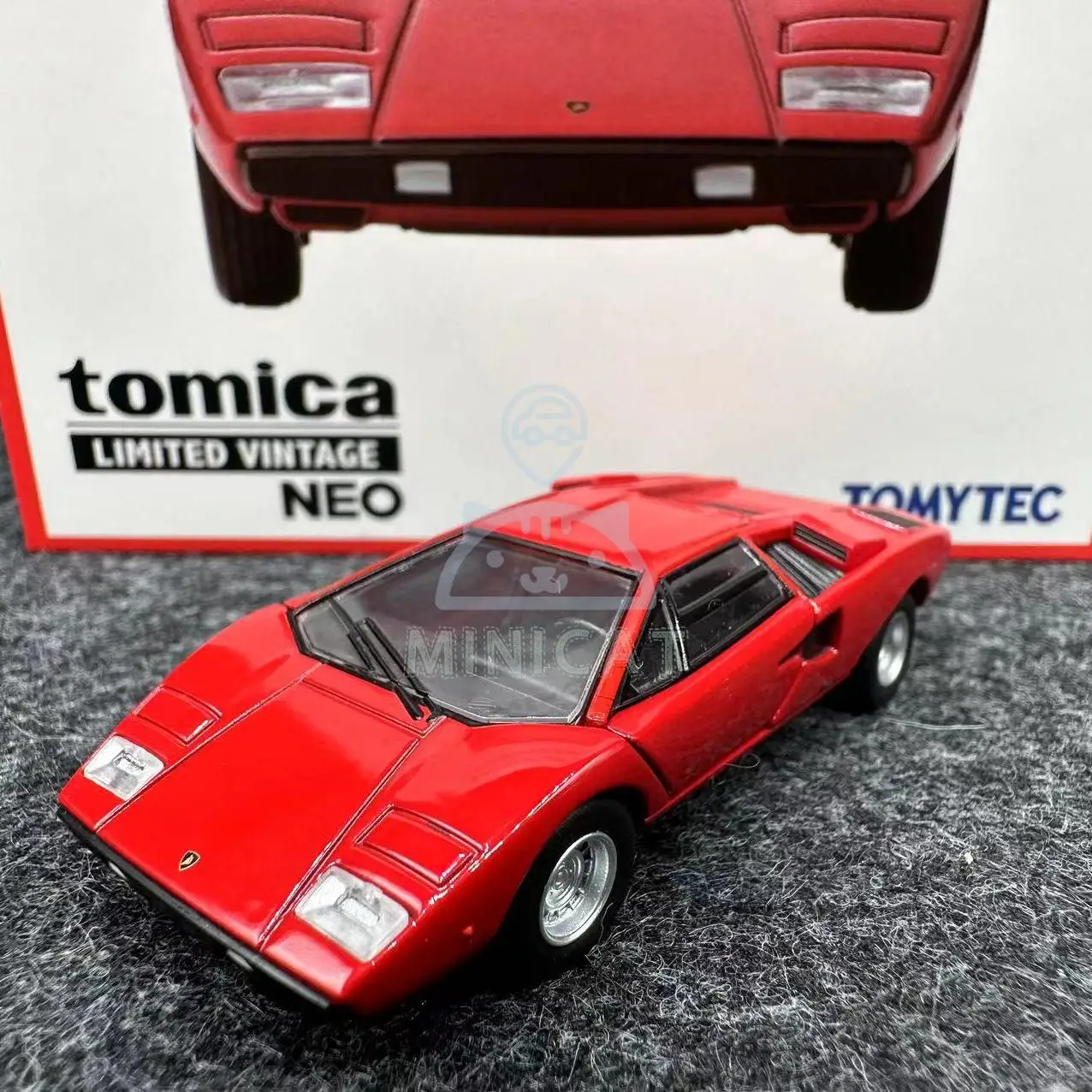 Tomytec Tomica TLV 1/64 LV-N Countach LP400 коллекционные модели автомобилей из литого сплава