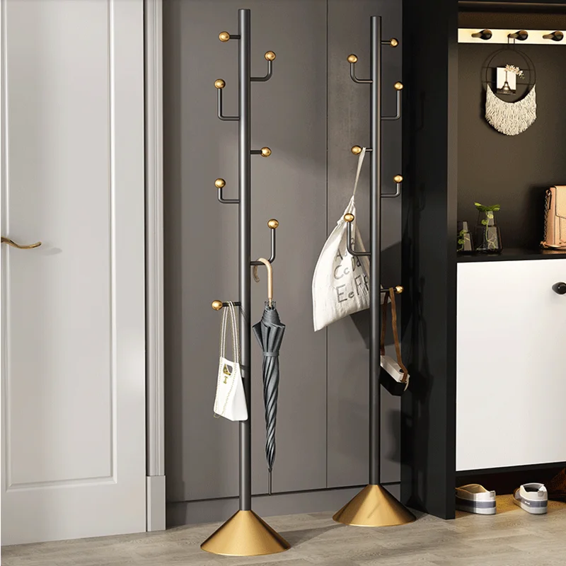 Вешалка для прихожей металлическая вешалка пальто стойка одежды