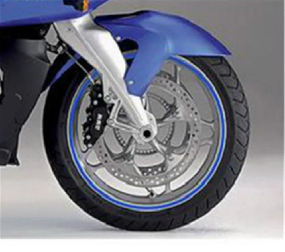 18-дюймовые колесные диски для мотоцикла прикрепленные к колесным наклейкам Kawasaki