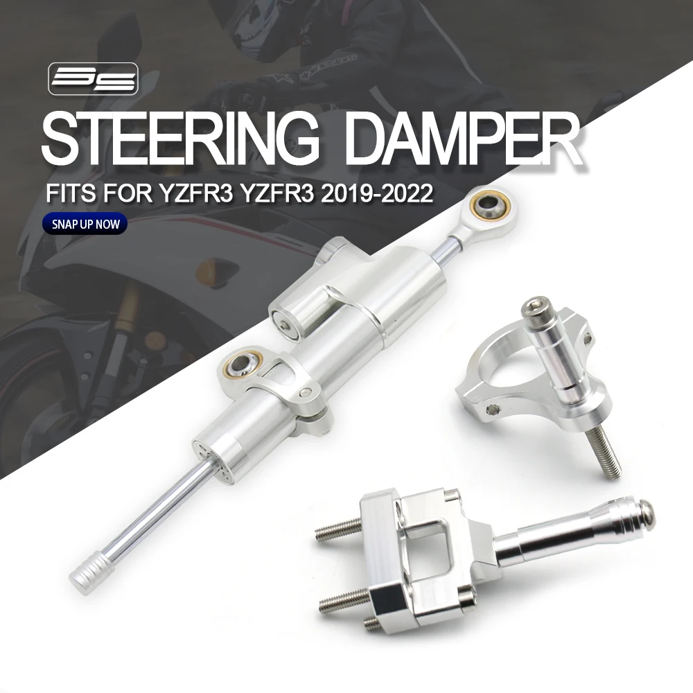 Подходит для YAMAHA YZF R3 YZFR3 R25 2019-2022 рулевые демпферы стабилизатор комплект
