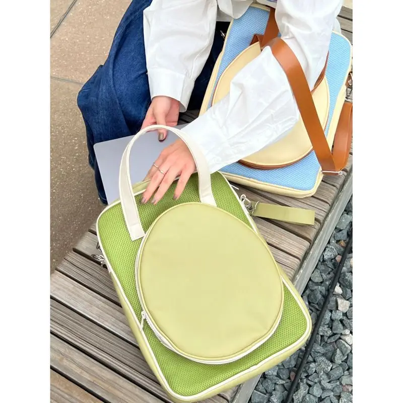 

Fashion Korean iPad Sleeve Bag Laptop Bag Case For Macbook Air Pro 12 13 14 15 Asus Acer Dell HP 13 14 Inch Computer Cover