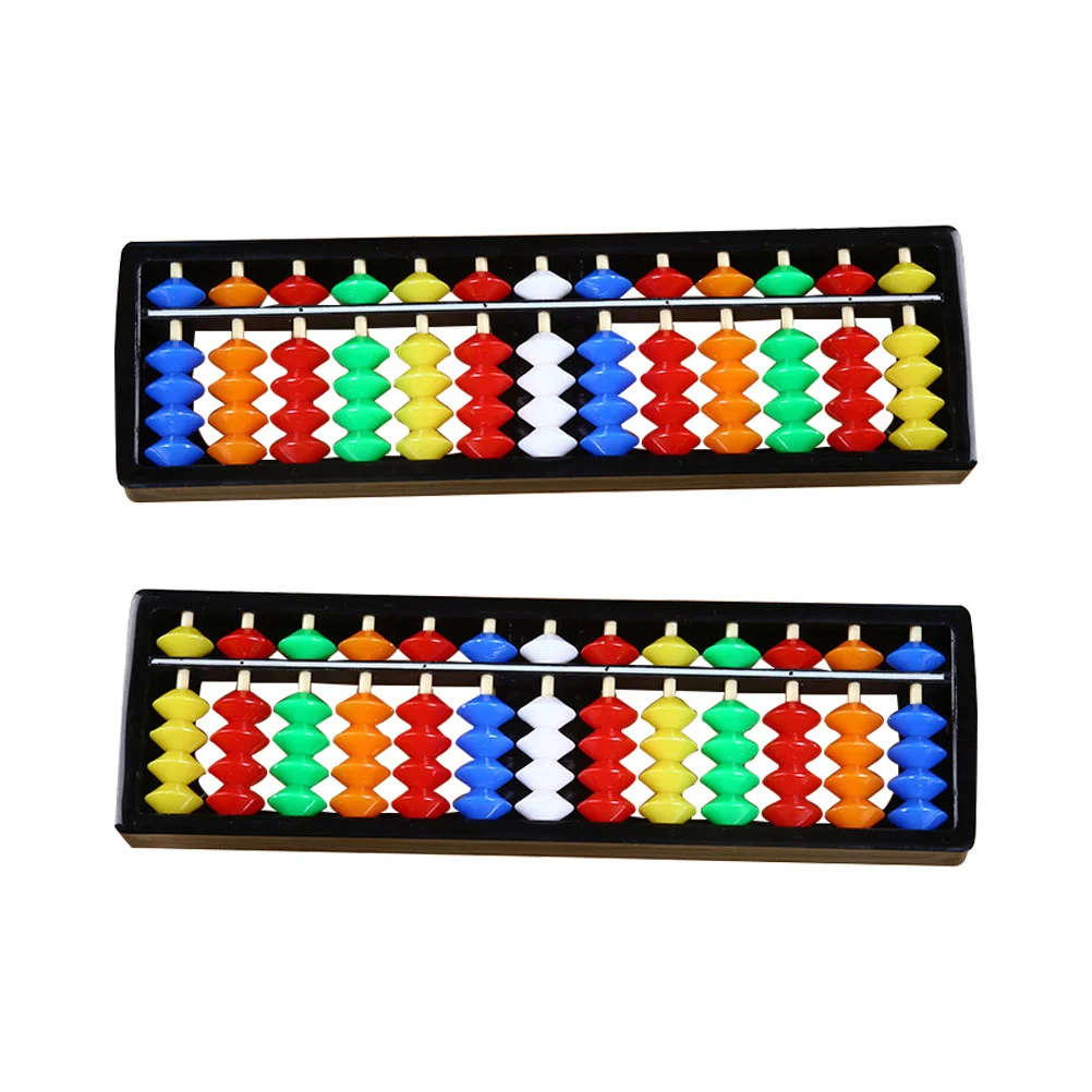 

2Pcs Math Abacus Kids Counting Toy Japanese Abacus Soroban