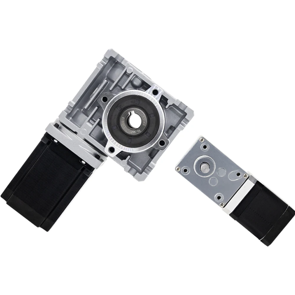 

Hollow Single Double Shaft Nema Stepper Motor Worm Gear Reducer Nema 34 Stepper Motor With Worm Gear Reducer Gearbox Encoder