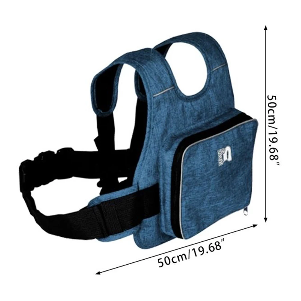 Universal Motorcycle Safety Belt Adjustable Kids Safety Belt Bag Rear Seat Grab Handle Strap Harness With Reflective Strip enlarge