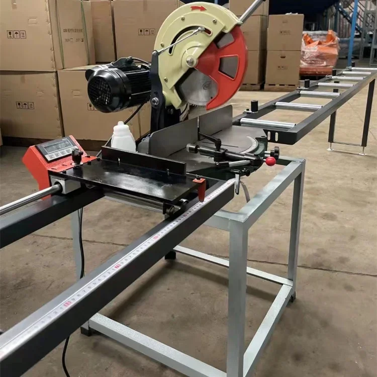 12-дюймовый 45-градусный станок для резки алюминиевой торцовочной пилы