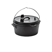 portable cast iron cookware for camping hiking outdoor camping cooking kitchen accessories panela camping cookware supplies