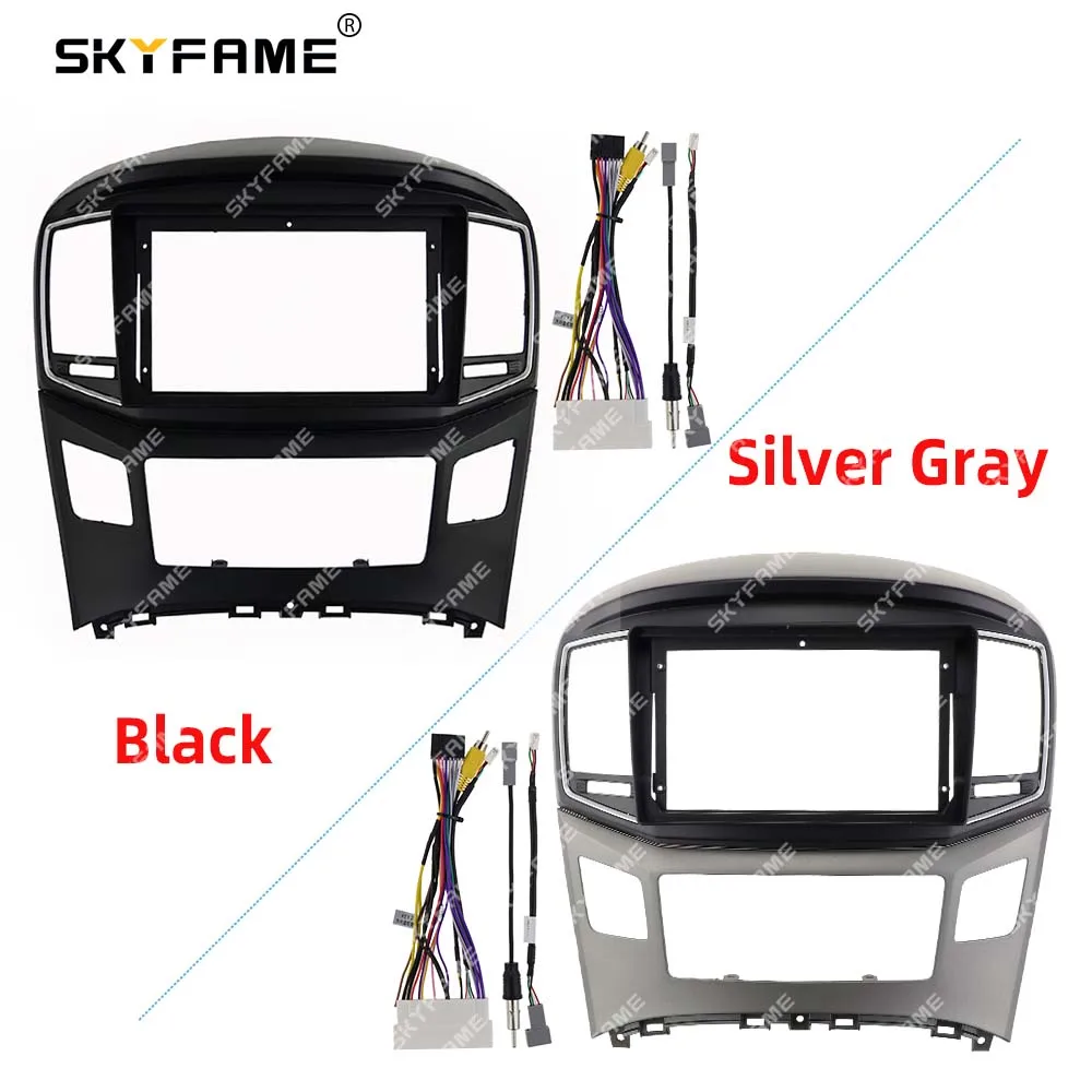 

SKYFAME Автомобильная рамка Fascia адаптер кабель для Hyundai H1 Starex 2016 Android приборная панель комплект