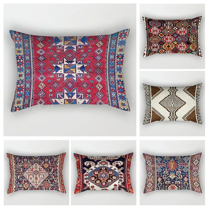 

Скандинавский винтажный осенний домашний декор 30*50 см наволочка для диванной подушки в стиле бохо подушка для гостиной чехол 50x70 30x50 см 40x60 Марокканская Персия