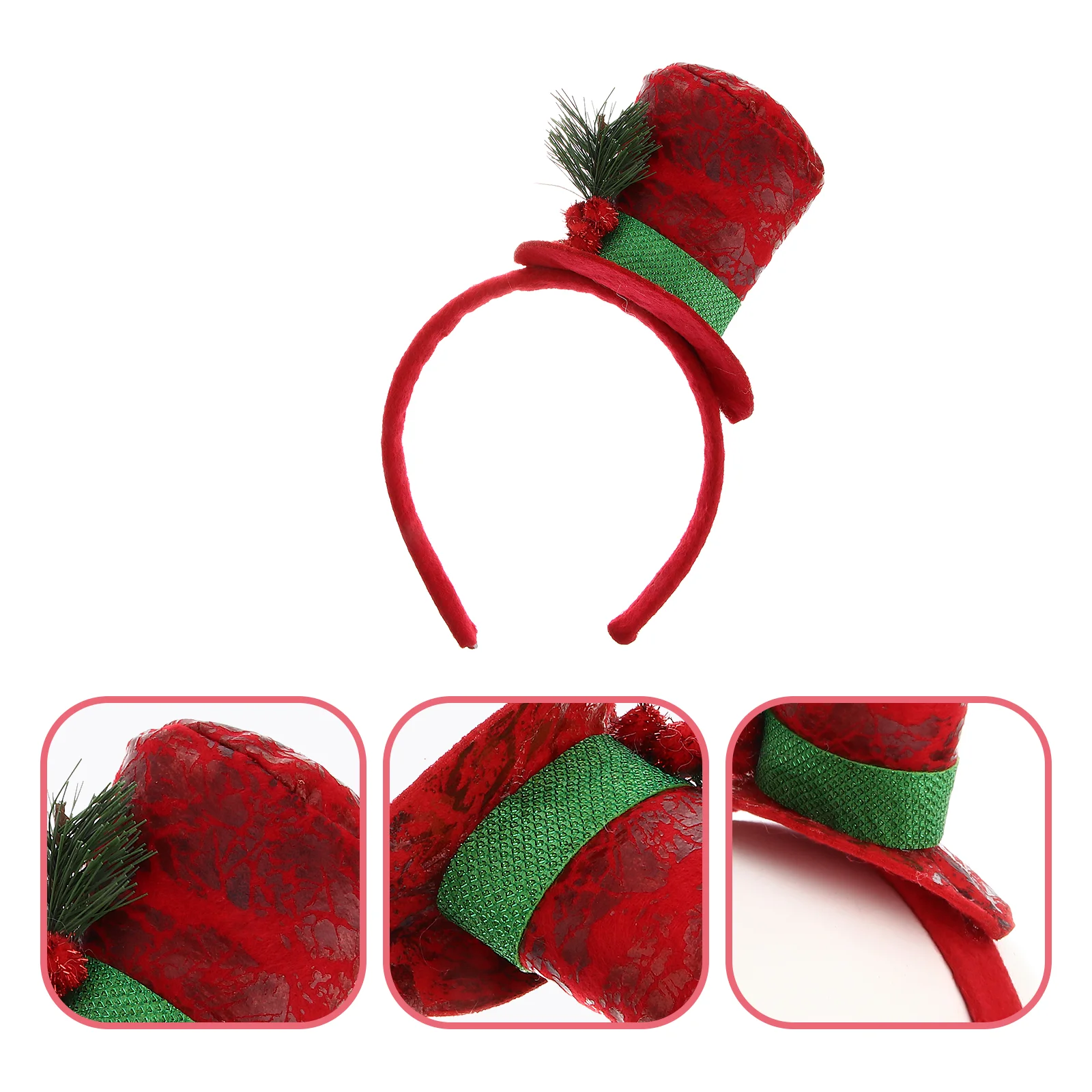 

Christmas Headband Hathair Headbands Accessories Adults Santa Hats Elfheadwearhoop Tree Adult Girls Girl Light Women Hairband