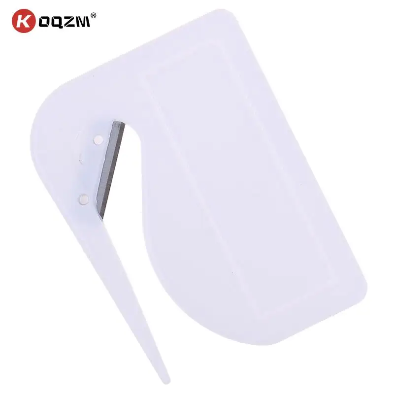 

2Pcs Letter Openers Plastic Practical Stainless Steel Package Envelope Letter Cutter Slitter Opener for School Home Office