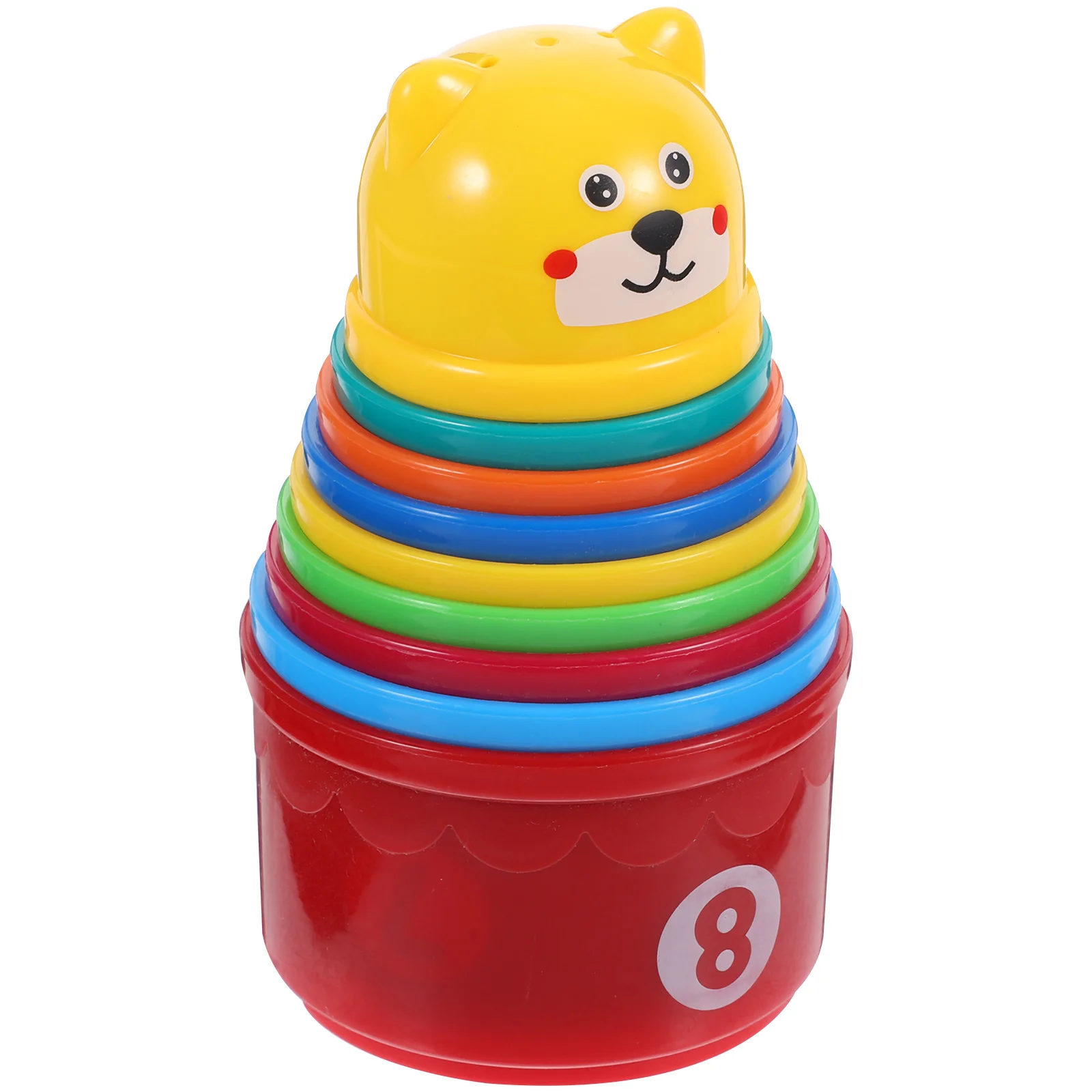 

Rabbit Stacking Cup Garden Plaything Bunny Food Storage Holder Outdoor Toy Baby Toys