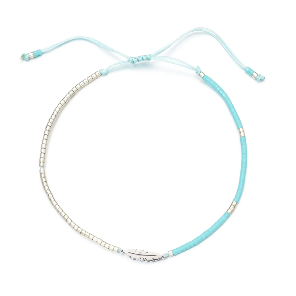 Женский Тонкий Браслет Миюки ZMZY регулируемый браслет из нержавеющей стали