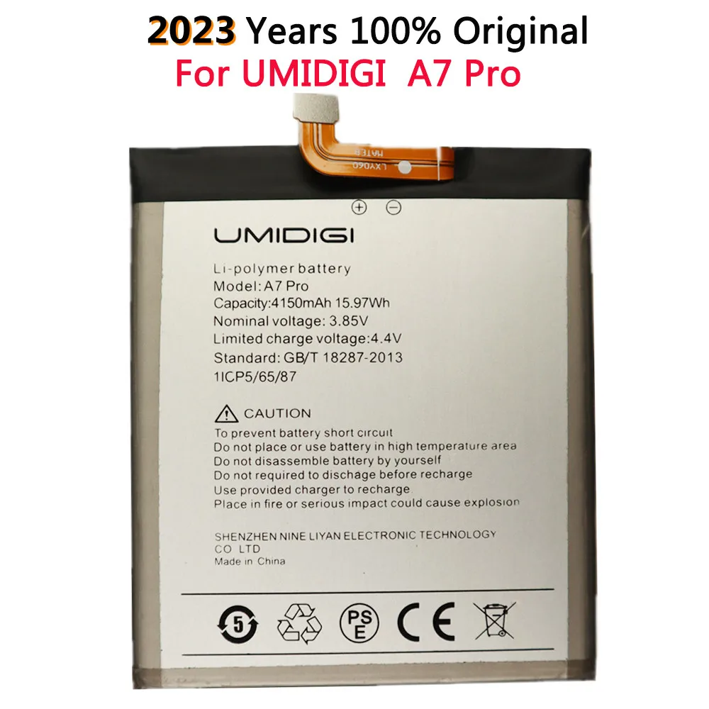 2023 год, высокое качество, оригинальный аккумулятор Umidigi для UMI UMIDIGI A7 Pro A7Pro, 4150 мАч, телефон с функцией отслеживания