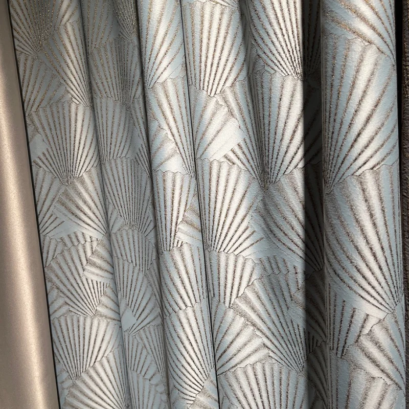 Шторы для гостиной столовой спальни новые китайские Роскошные жаккардовые