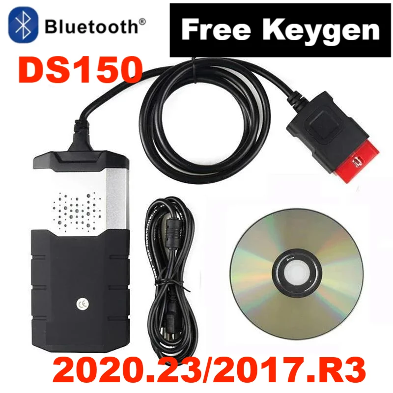 Multidiag Pro+ Bluetooth-compatible 2017/R3 2020.23 with free keygen V3.0/V9.0 NEC Relays 9241A DS150 PRO OBD2 Cars Trucks