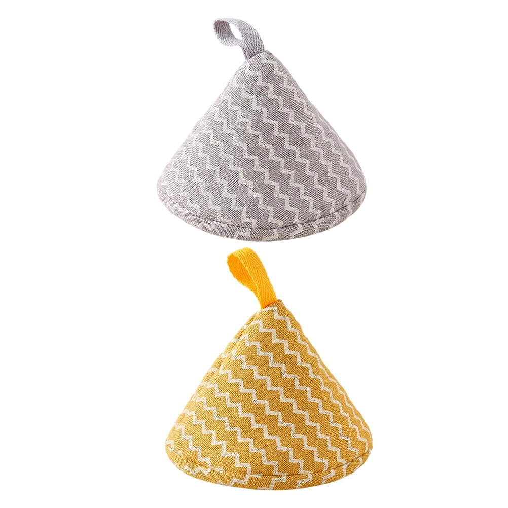 

Pot Handle Heat Gloves Resistant Cover Oven Lid Hot Anti Sleeve Scald Holder Mitts Covers Grip Cooking Gripper Protector Mittens