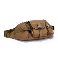 tactical waist bag outdoor sports waterproof nylon waist pouch military camping hiking fishing climb hip bum belt buckle packs