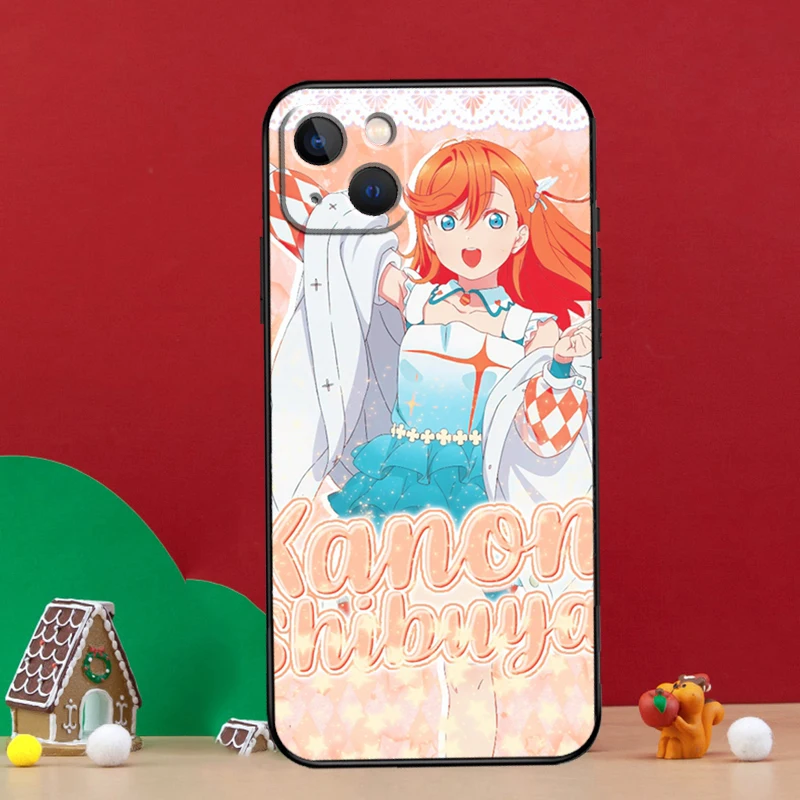 Любовь живет, суперзвезда Лиэлла, чехол для телефона Anime для iPhone 12 13 Mini SE 2020 6S 7 8 Plus X XR XS 11 14 Pro Max задняя крышка оболочка.