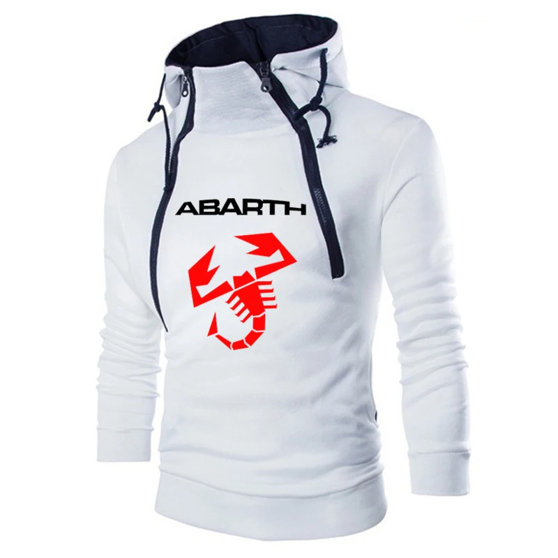Весна-Осень 2022 толстовки мужская толстовка с логотипом автомобиль Abarth