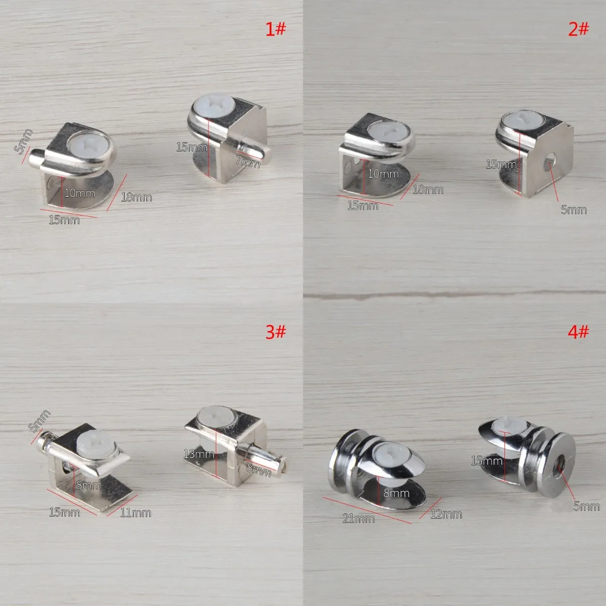 

5 шт., регулируемые зажимы для 3D-принтера