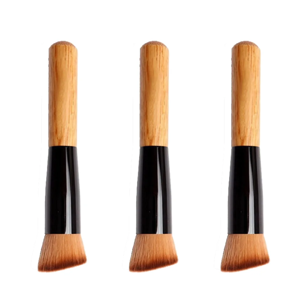 

3pcs Blush Loose Powder Makeup Brush Portable Multipurpose Cosmetic Brush