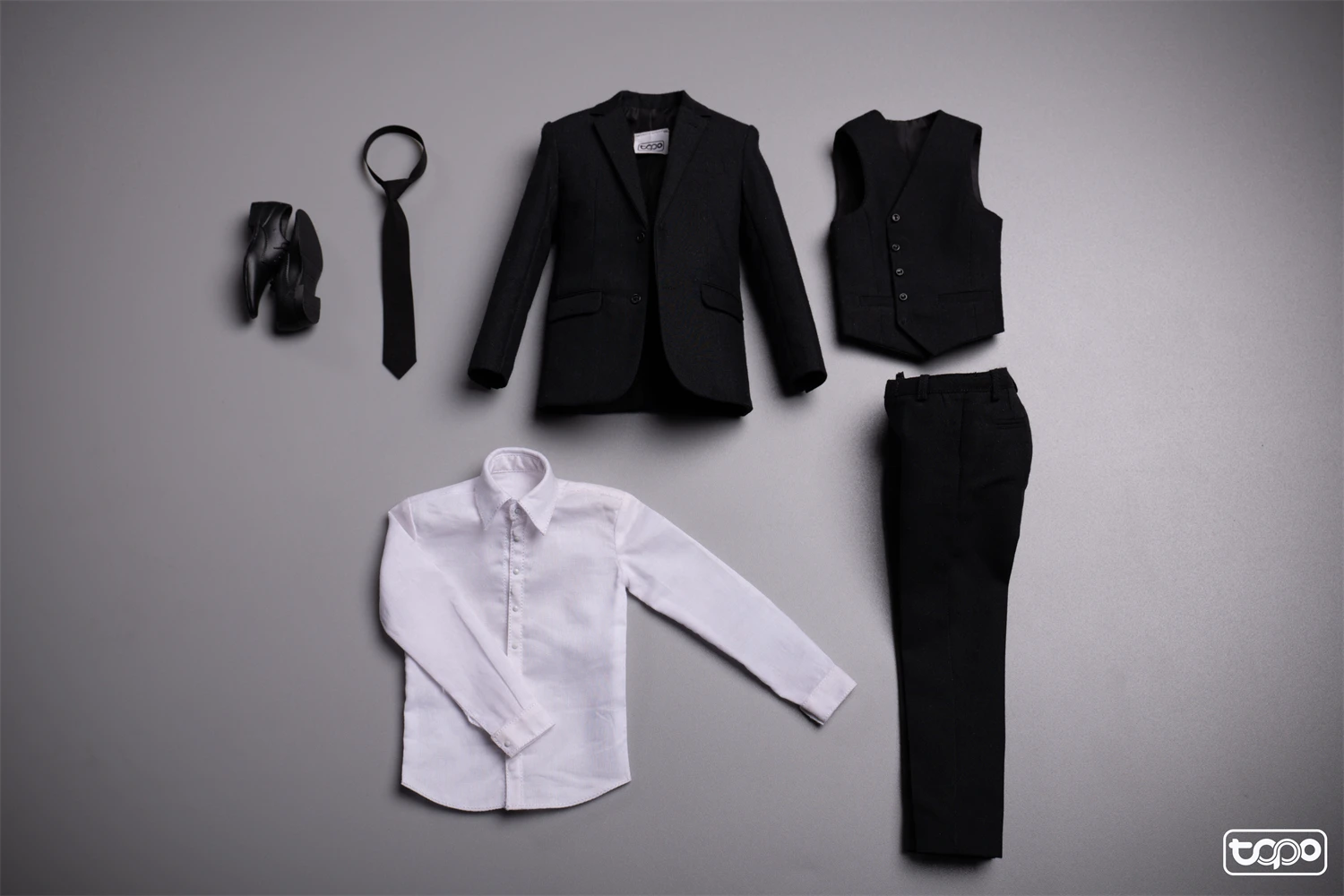 TOPO 1/6 TP009 белая рубашка костюм Мужская одежда Набор подходит 12 дюймов горячие