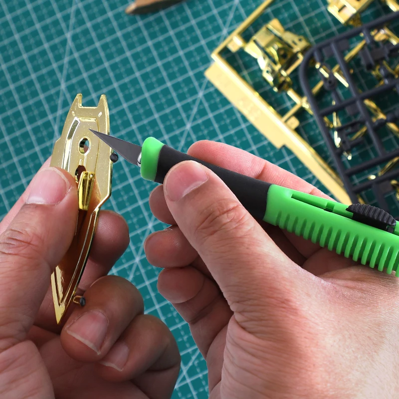 Набор Ремесленных Ножей С Выдвижным Острым Лезвием 5 Запасных Лезвий Ручной