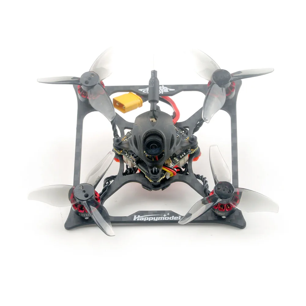 

HappyModel Bassline 2S 2-дюймовый микро FPV зубочистка Дрон X12 5 в 1 AIO Контроллер полета 2,4G ELRS 400 МВт OPENVTX EX1103 KV11000