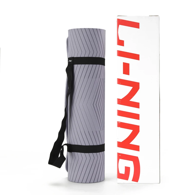 Li-Ning для мужчин и женщин спортивный коврик нейлоновый ремешок нескользящий