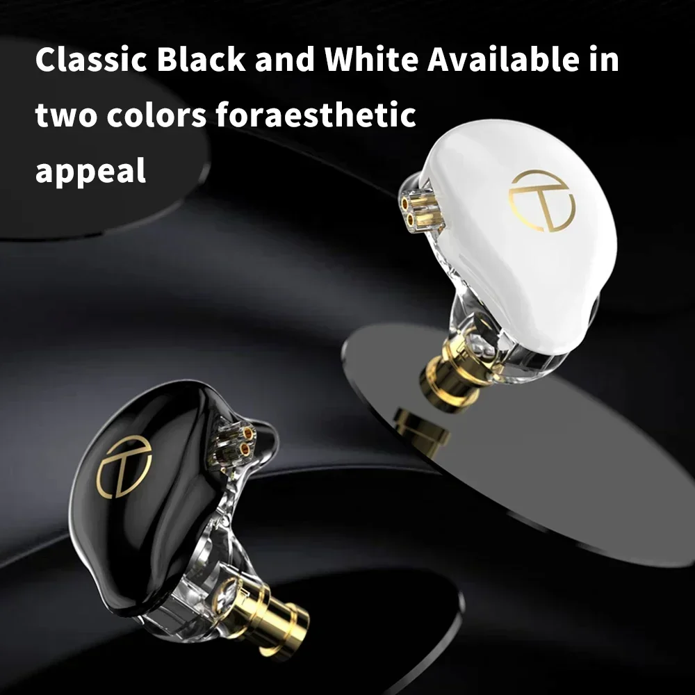Проводные Внутриканальные наушники TRN ST7 2DD + 5BA HIFI IEMs коаксиальные двойные