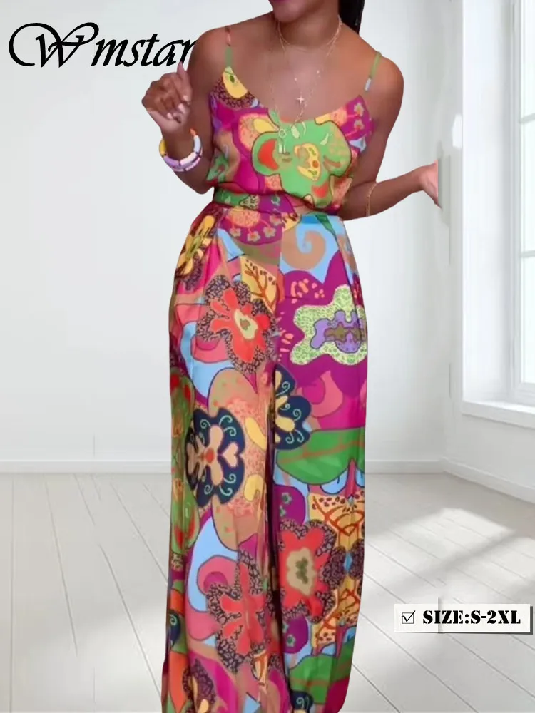 Wmstar летняя одежда для женщин 2024 комплект из двух предметов модная офисная