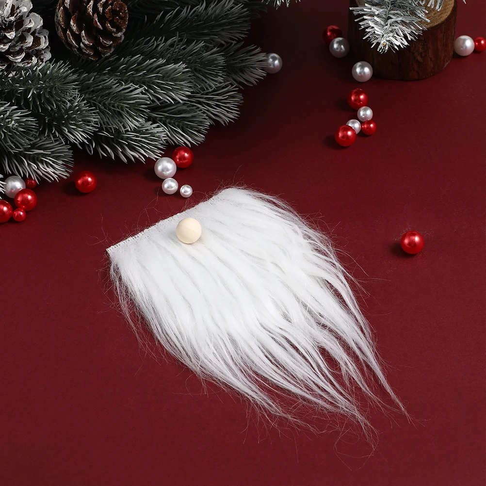 

24 комплекта карликовая борода гном бороды деревянные шарики нос фланелевые поделки искусственный мех гномы рождественские бусины