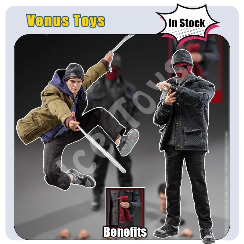 Фото Фигурка Venus Toys Night Vigilante VET007-A/B, Удивительный Человек-паук Гарфилд, масштаб 1/12, коллекционная фигурка, подарок. №1